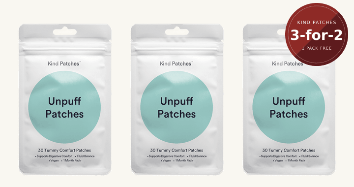 3 packs of Kind Patches Unpuff Patches — 3-for-2